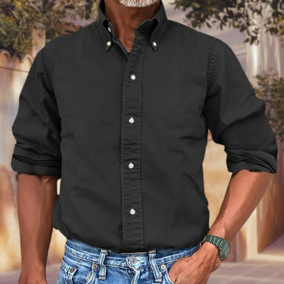 Henry | Chemise classique à manches longues