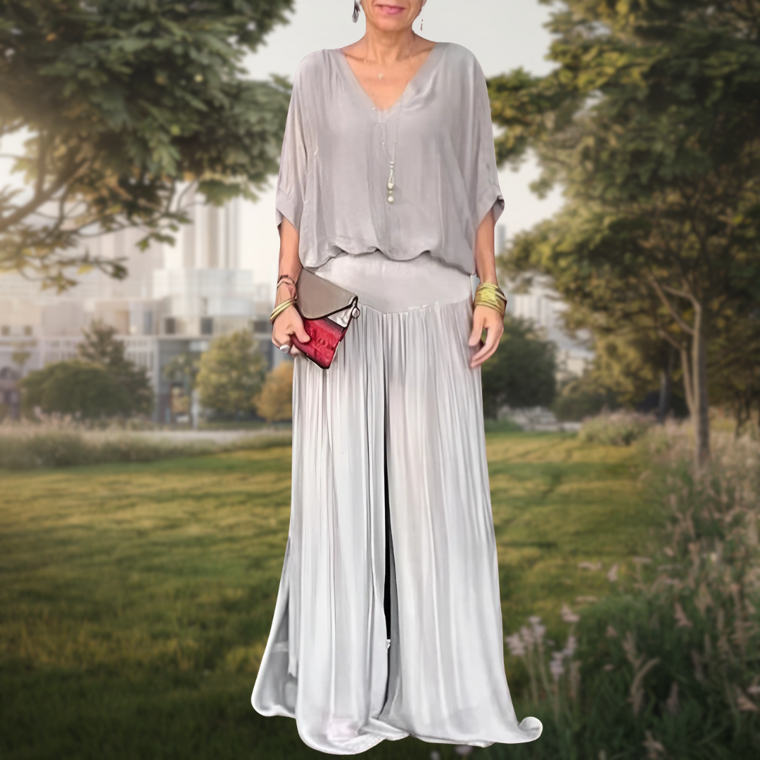 Jolia | Ensemble Bohème Élégant de 2 Pièces avec Ajustement Décontracté