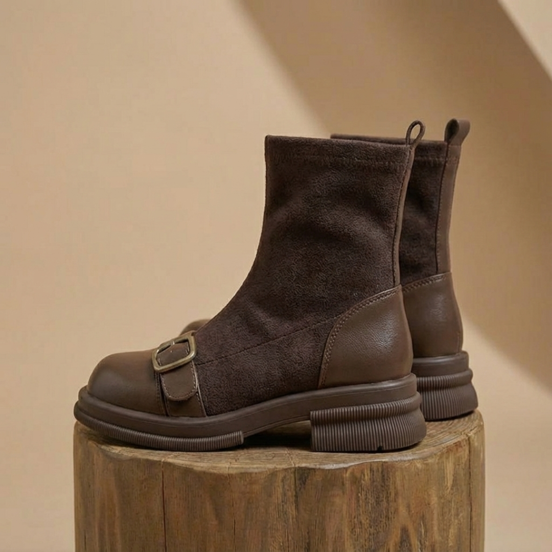 Arvénis | Bottines élégantes à boucle