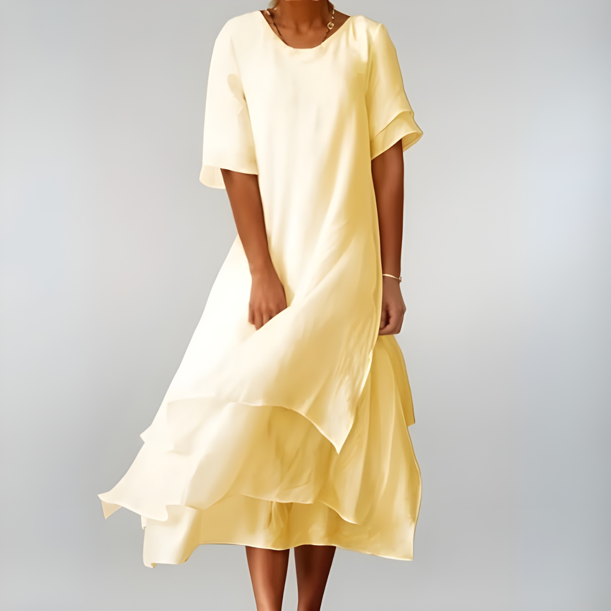 Palmina | Robe longue en coton