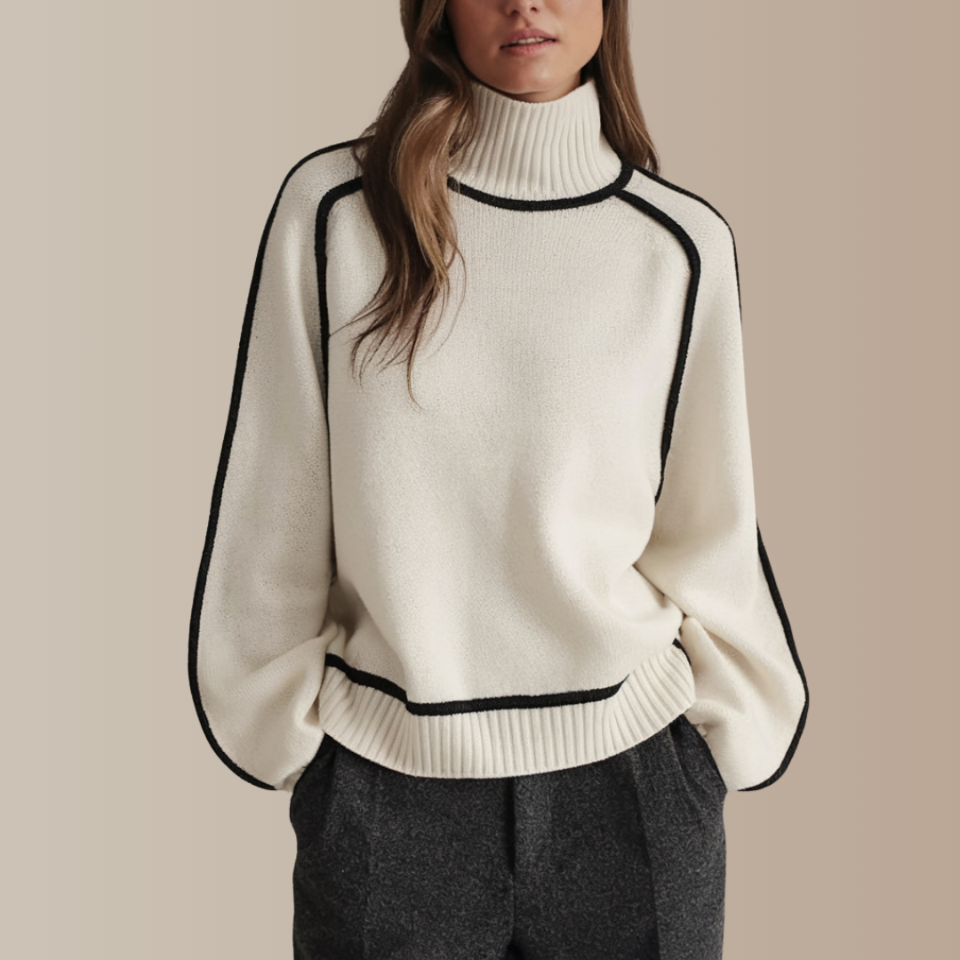 Leni | Pullover à col roulé