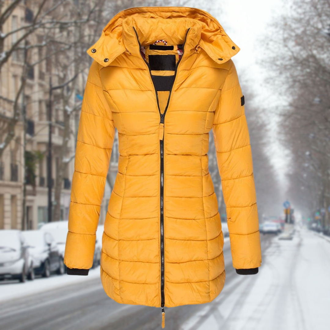 Éloria | Manteau Matelassé Élégance Hivernale