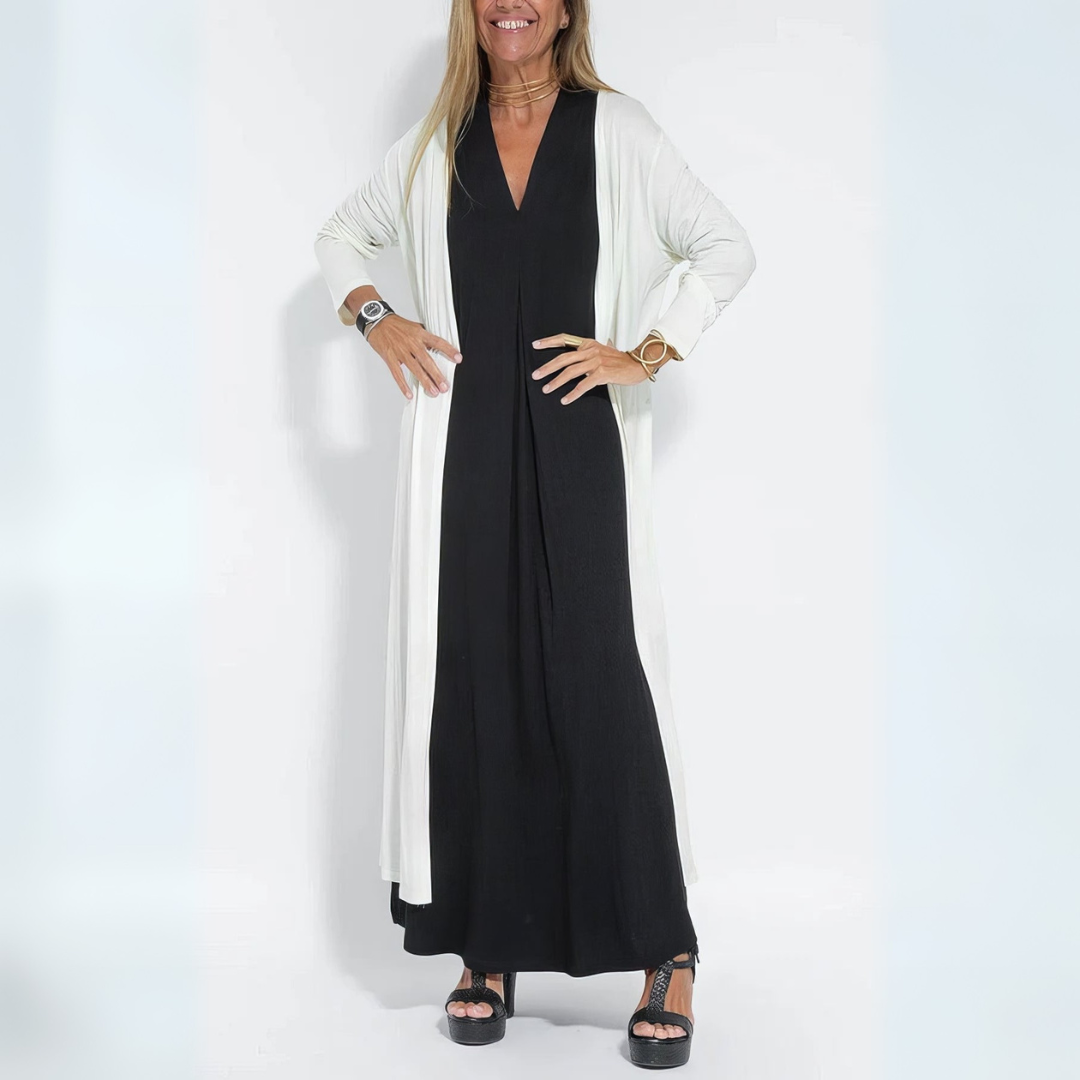 Misha | Robe longue élégante + veste assortie CADEAU GRATUIT