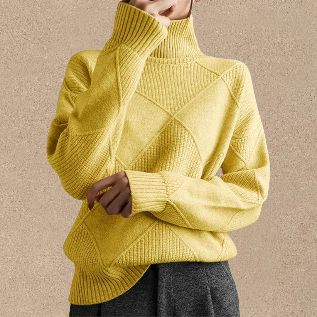 Maelis | Pull structuré à l’élégance chaleureuse