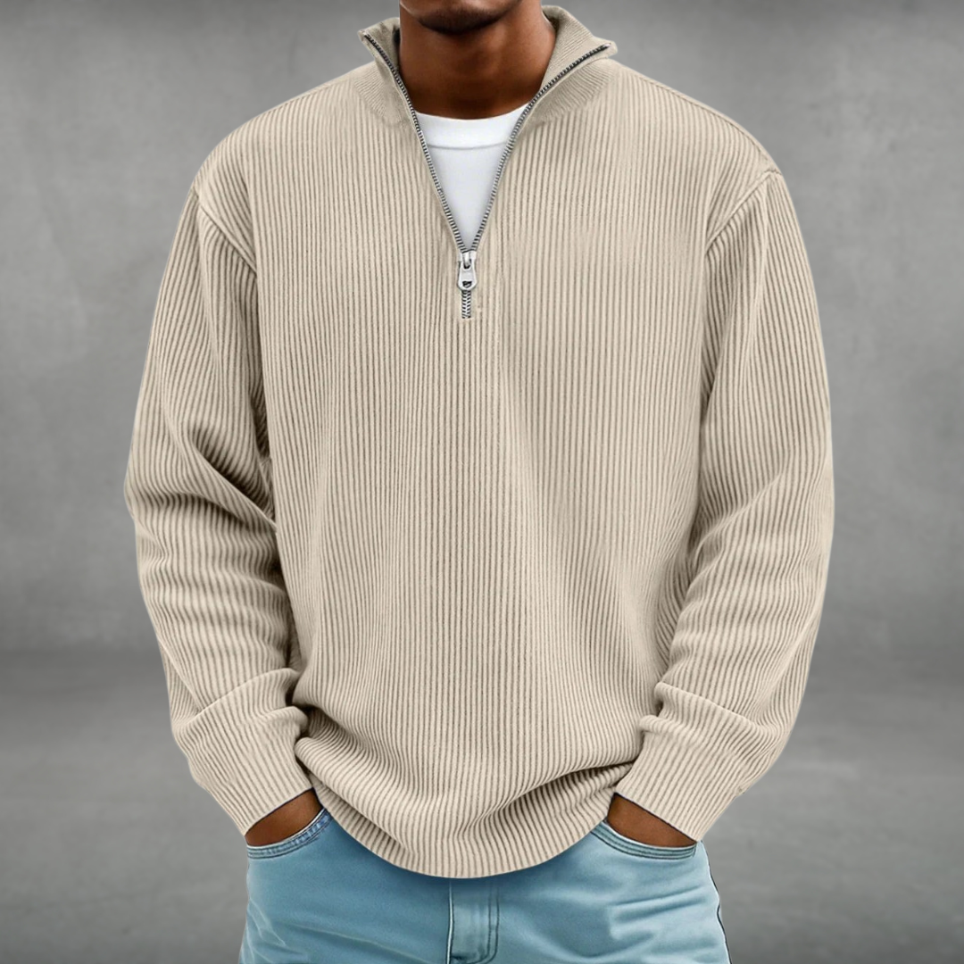 Lysandro | pull demi-zip confort premium