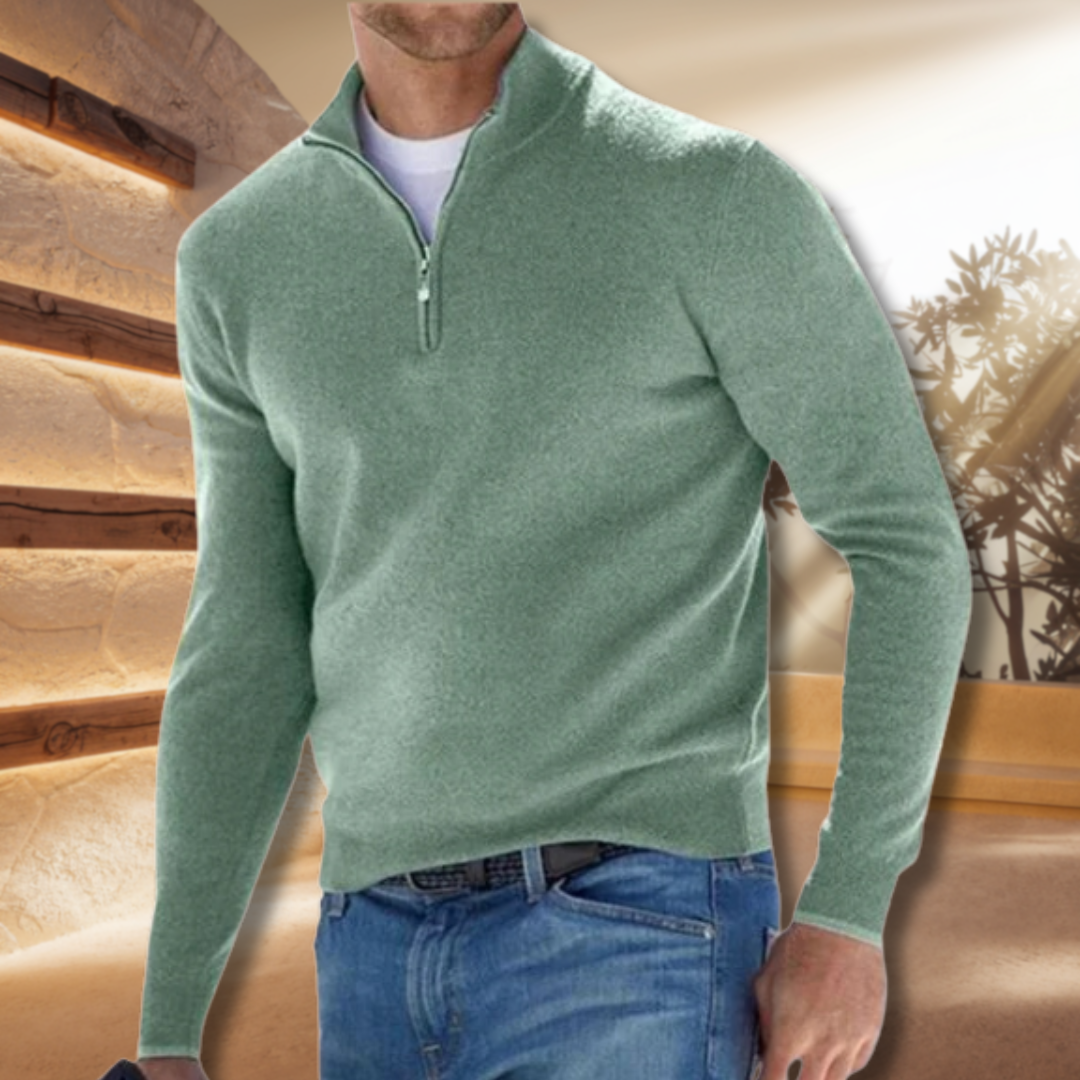 Fausto | Sweat-shirt à fermeture éclair