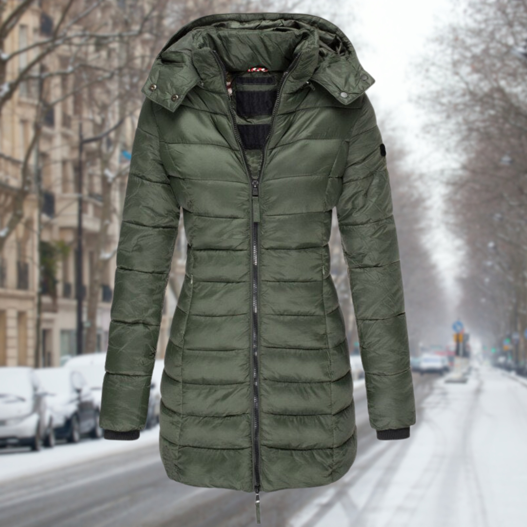 Éloria | Manteau Matelassé Élégance Hivernale