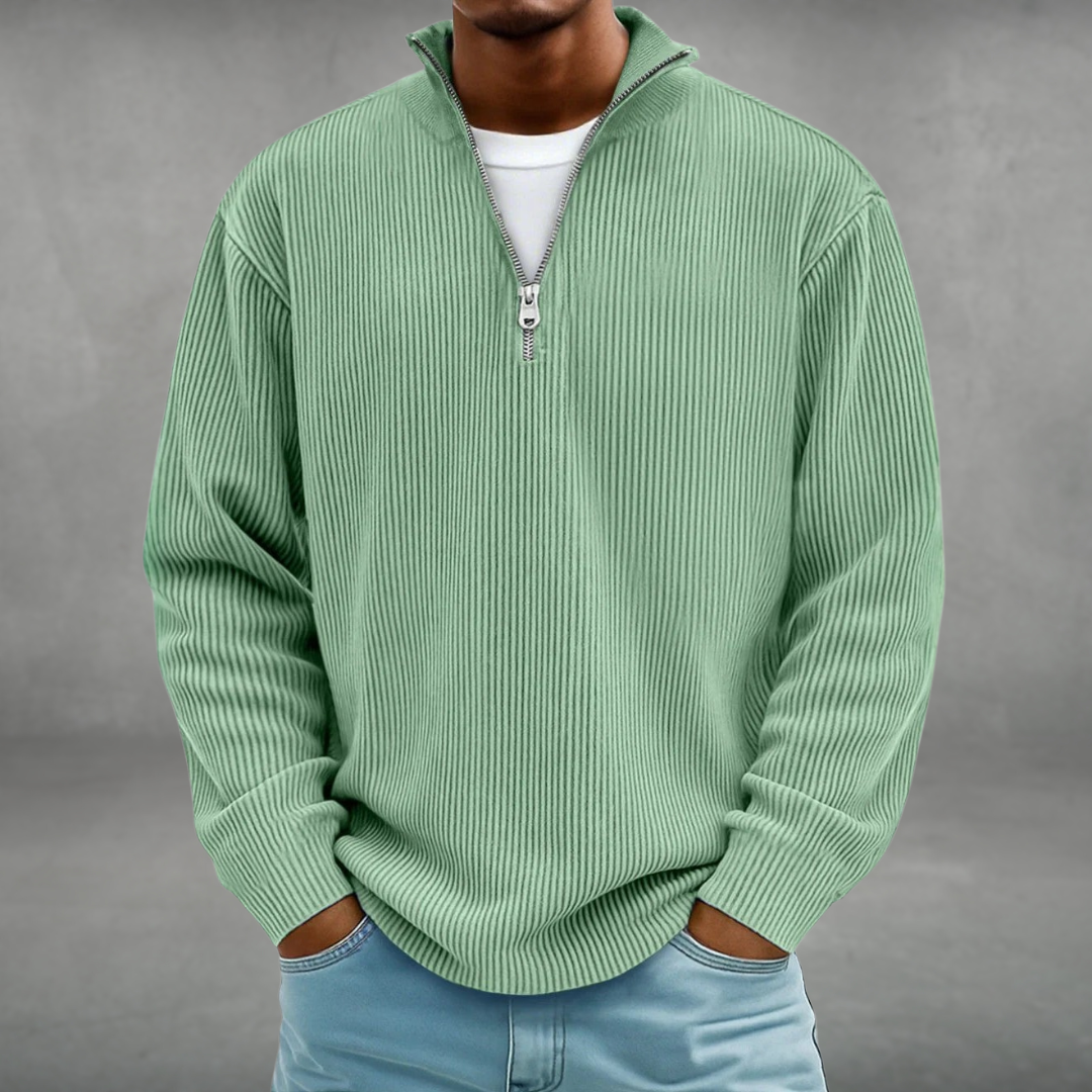 Lysandro | pull demi-zip confort premium