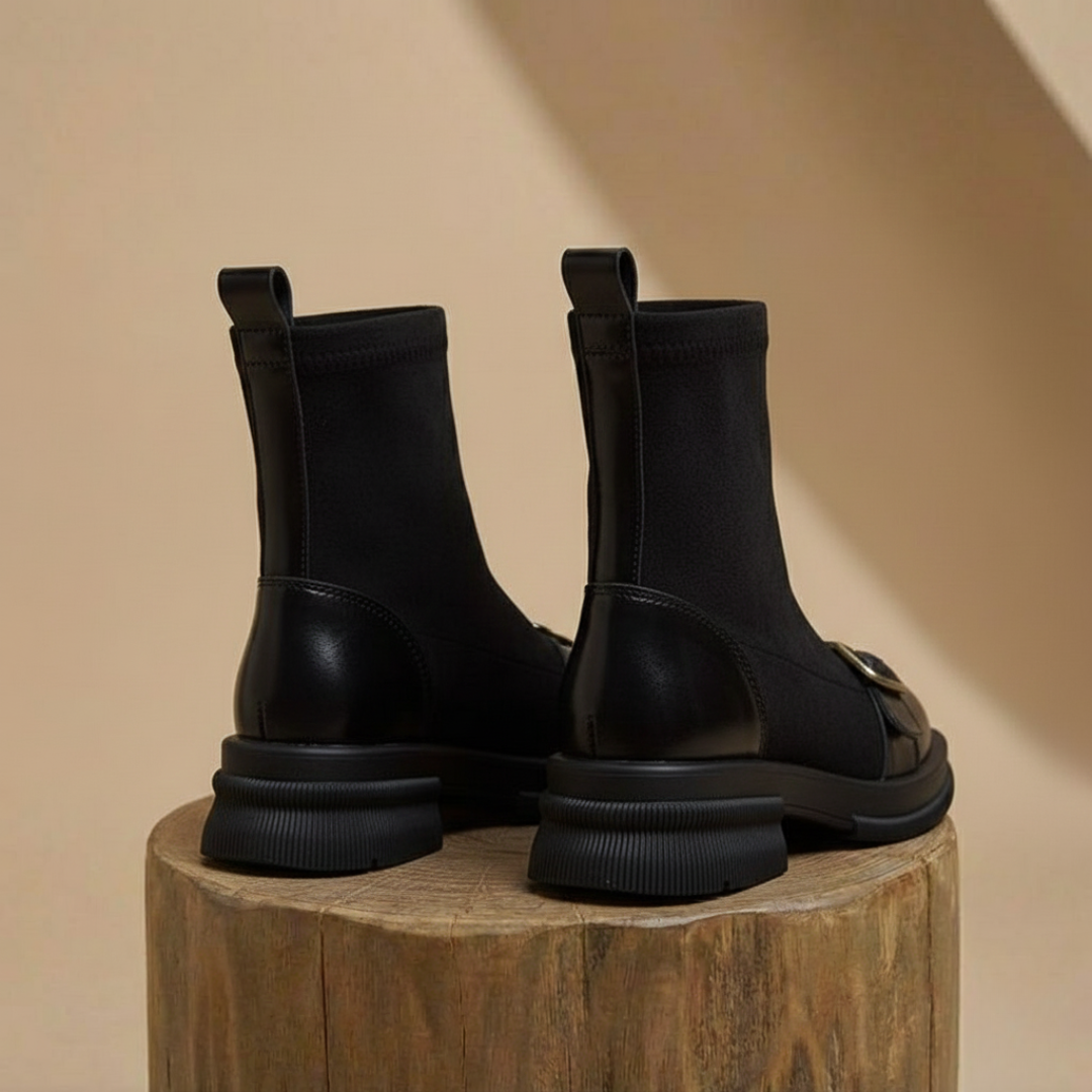 Arvénis | Bottines élégantes à boucle