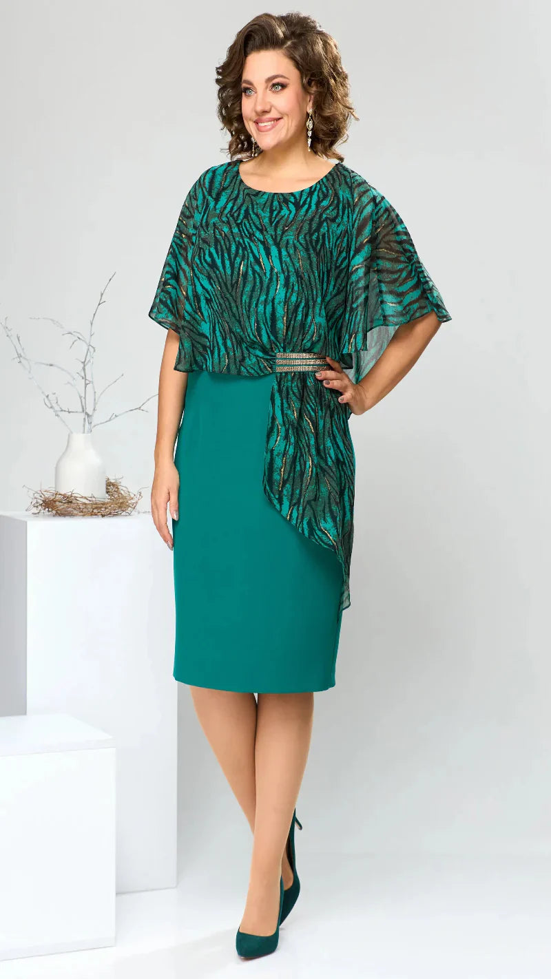 Mirabella | Robe élégante avec détails de drapé