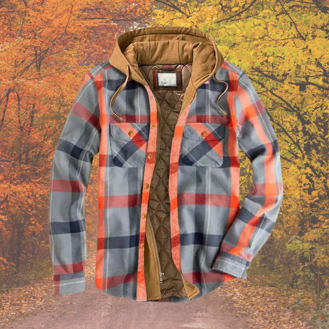 Yves | Veste patchwork à carreaux