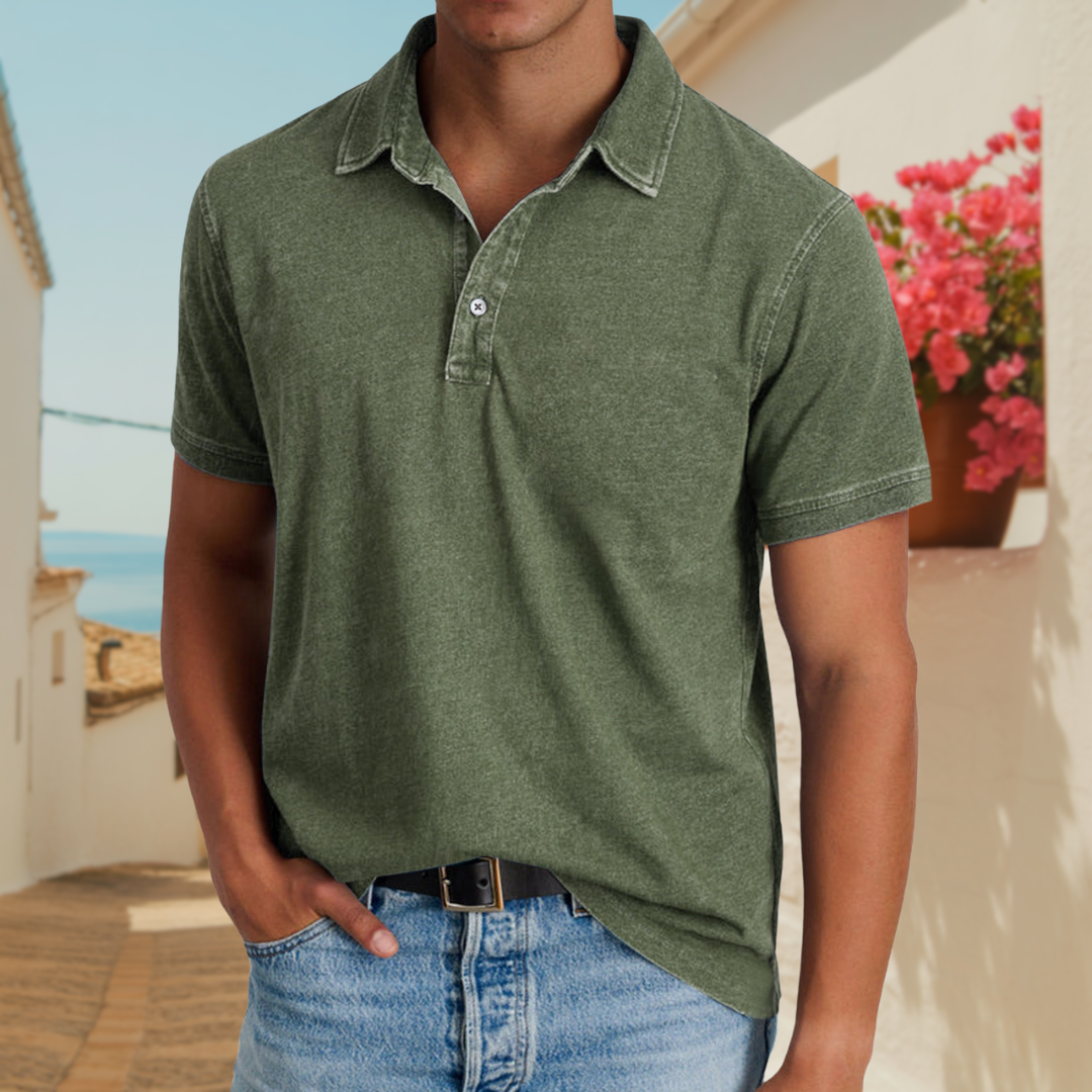 Fernando | Polo avec col pour hommes