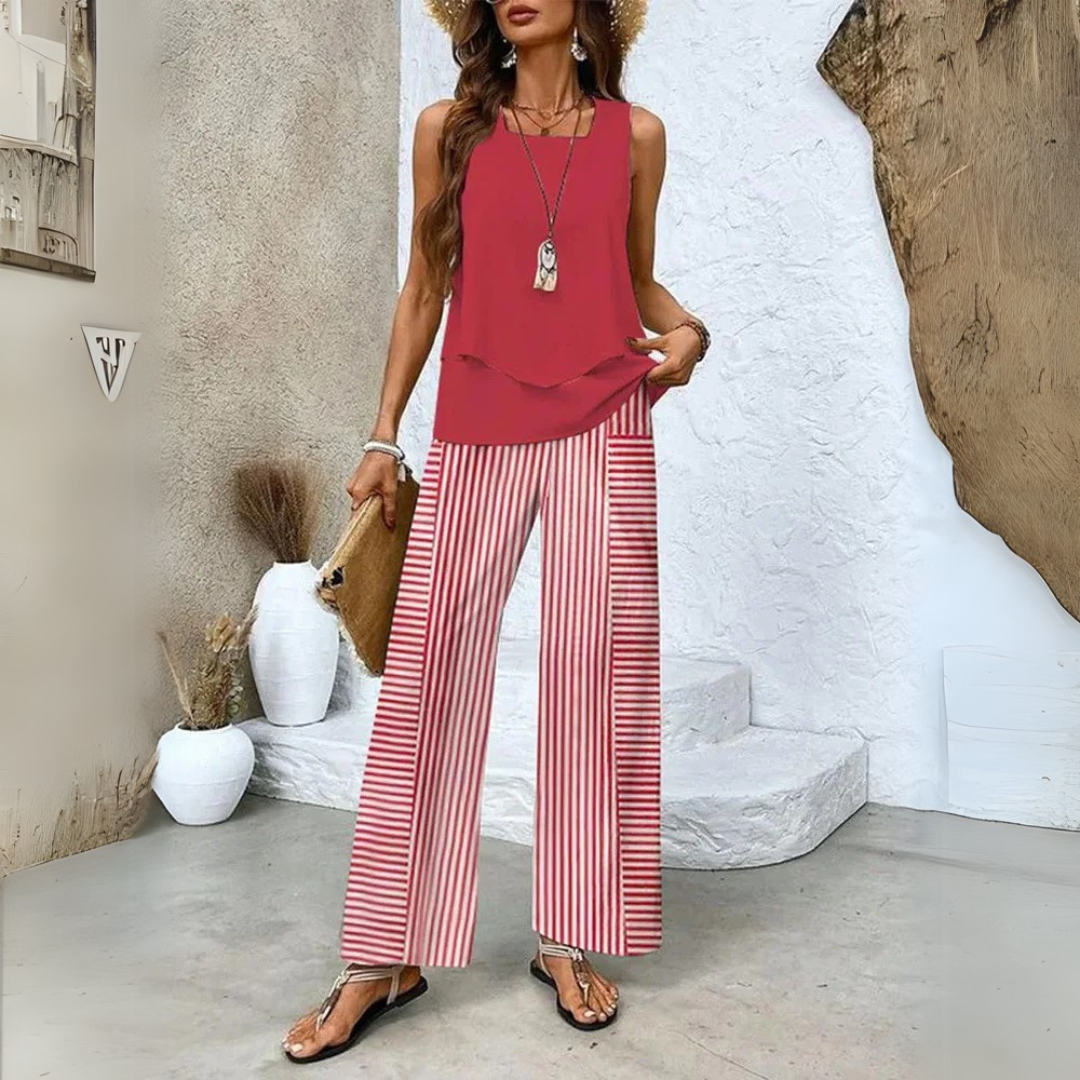 Elisa | Ensemble léger et élégant d'été