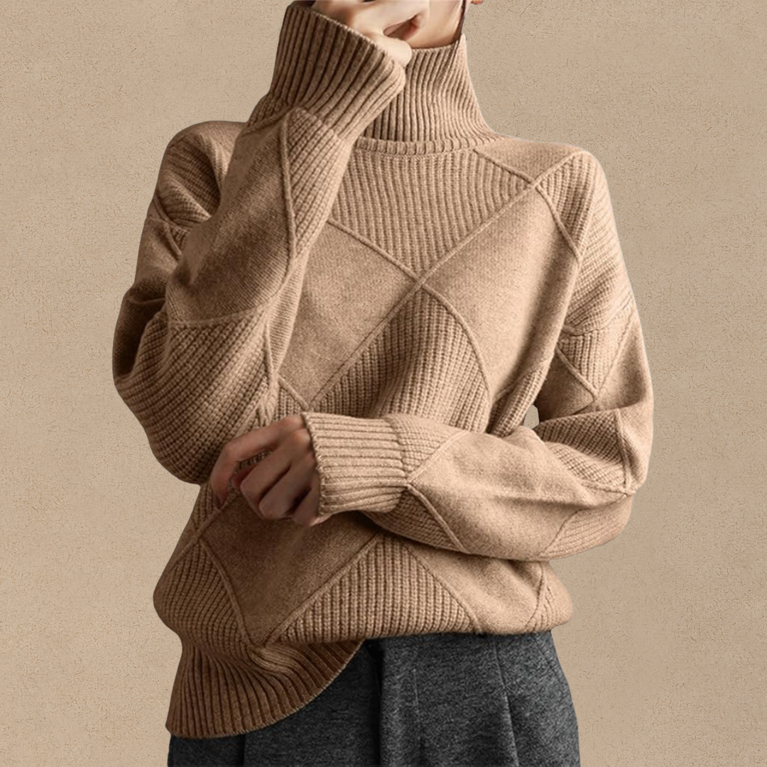 Maelis | Pull structuré à l’élégance chaleureuse