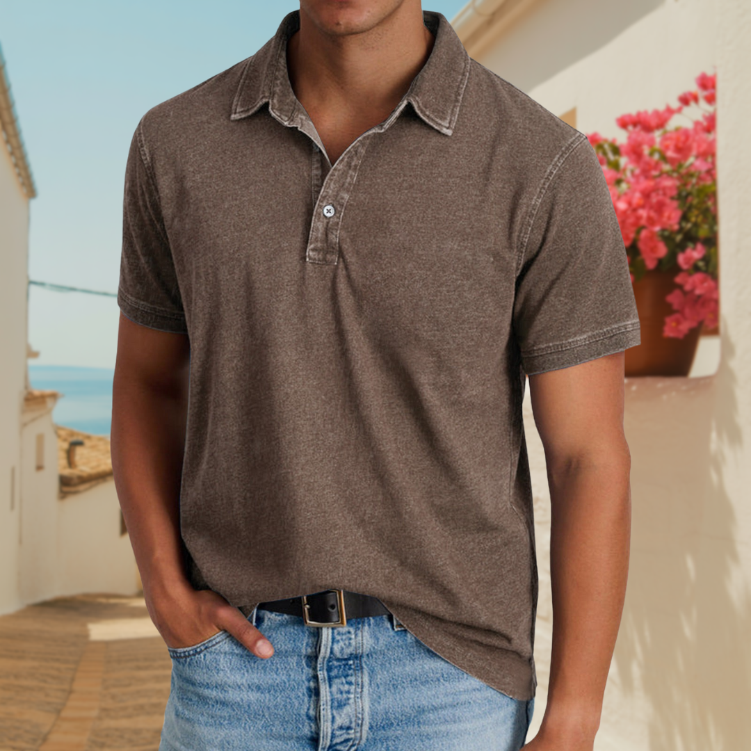 Fernando | Polo avec col pour hommes