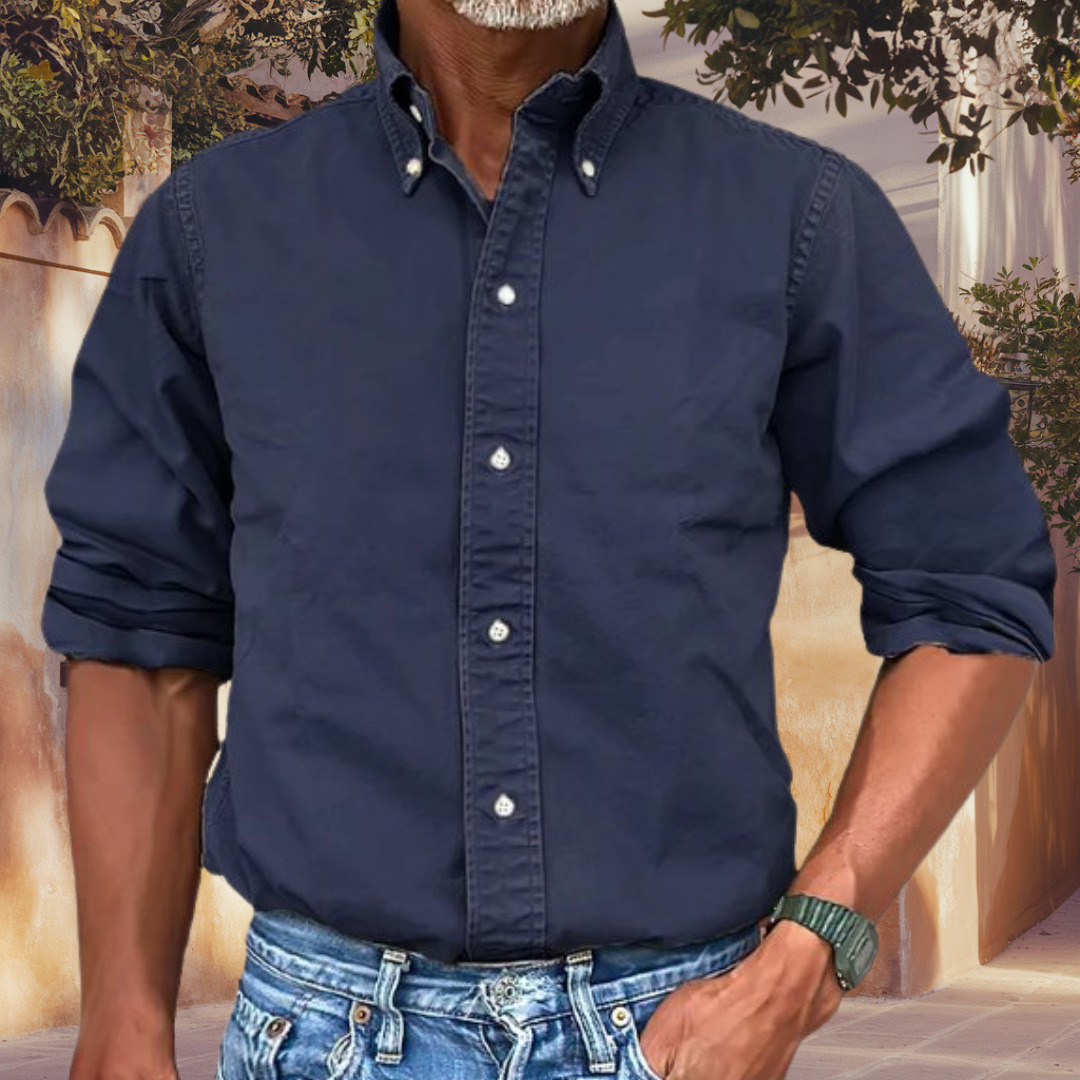 Henry | Chemise classique à manches longues