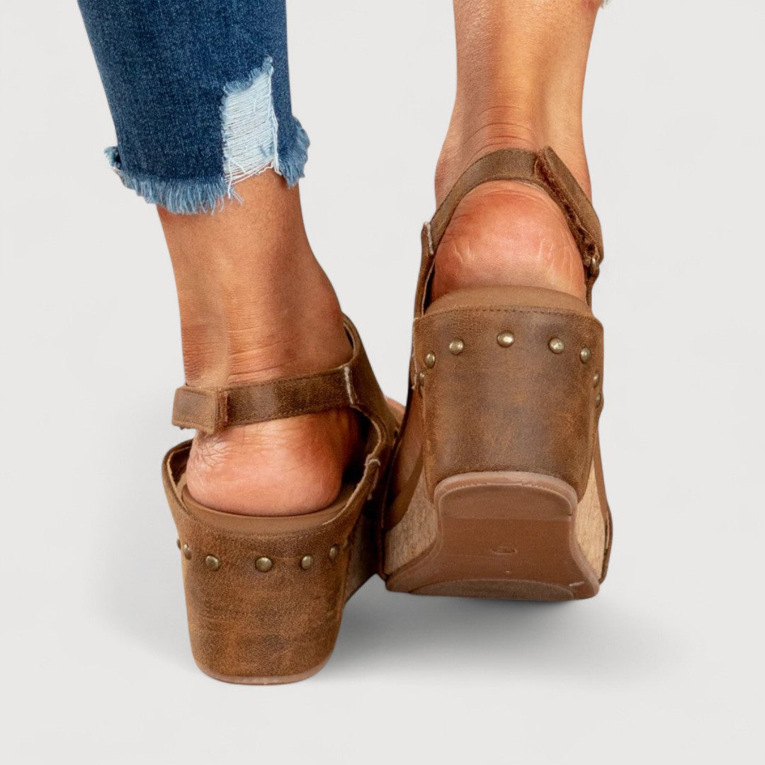 Cira | Sandales à talons compensés