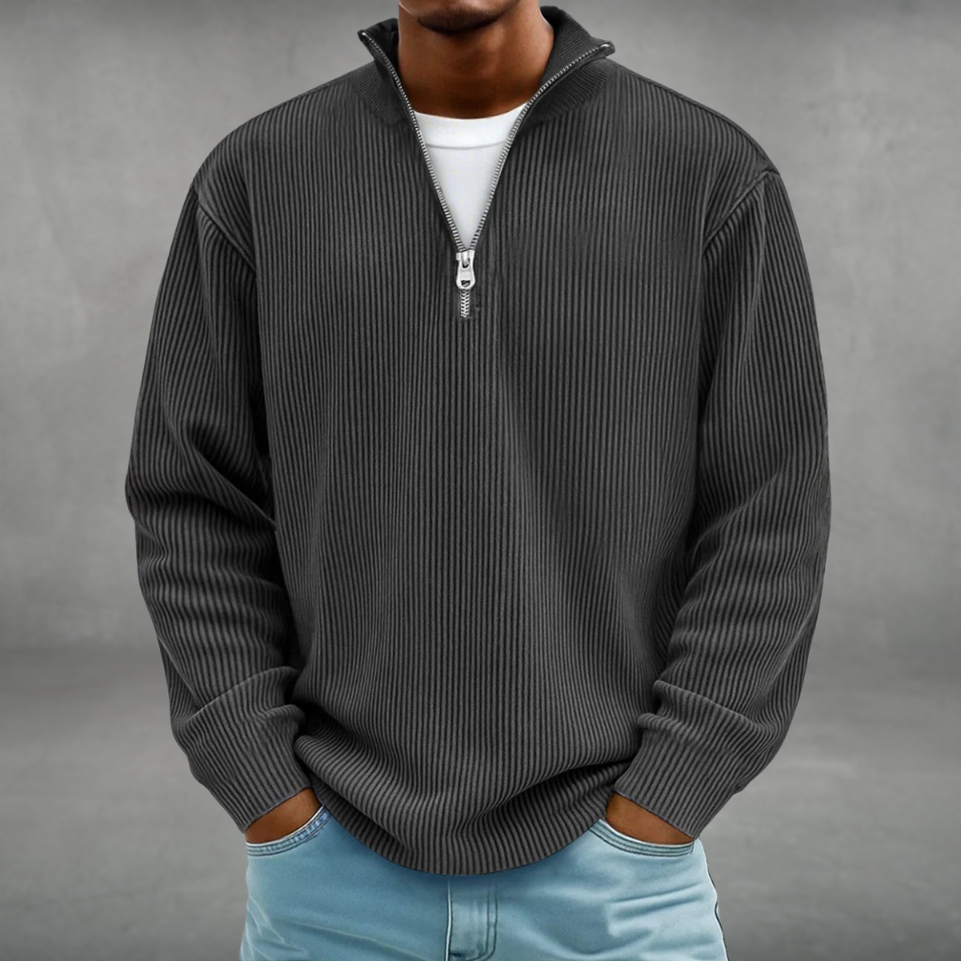 Lysandro | pull demi-zip confort premium