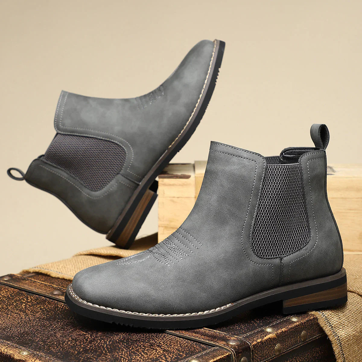Néran | Bottines Contemporaines au Caractère Affirmé