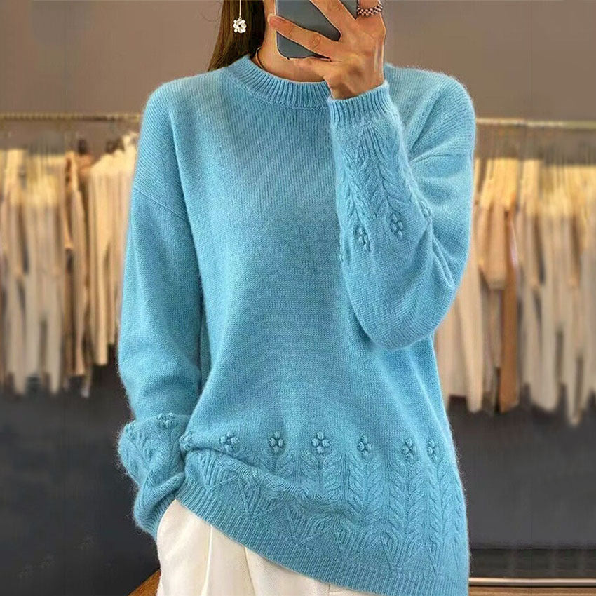 Eva | Pull en maille à motif