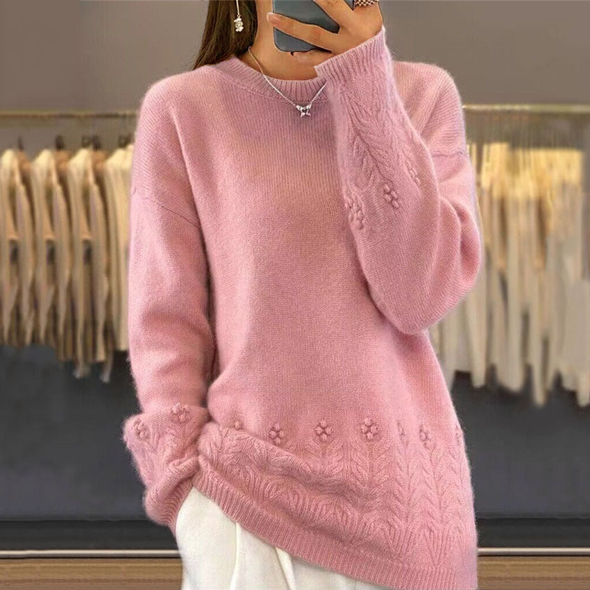 Eva | Pull en maille à motif