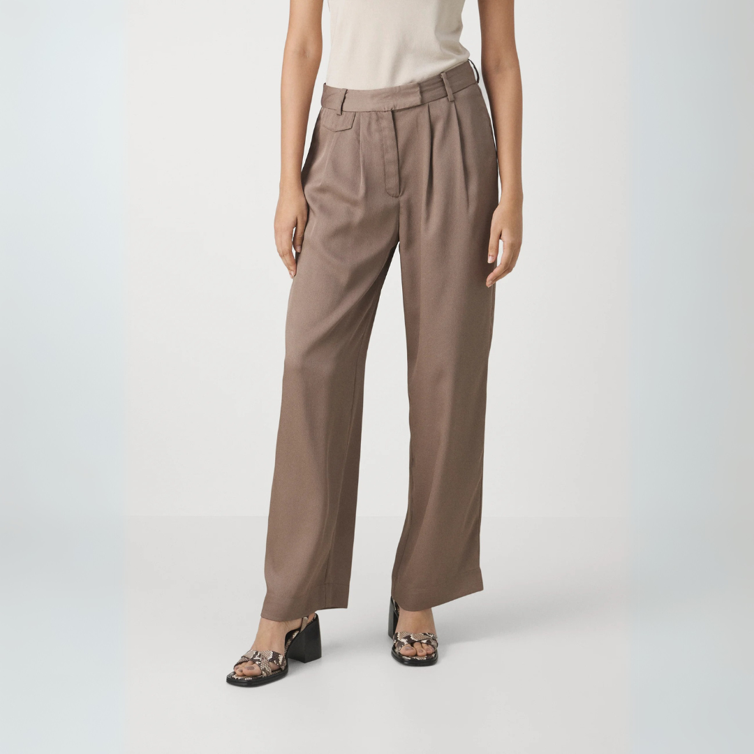 Estefanía | Pantalon élégant à jambes larges