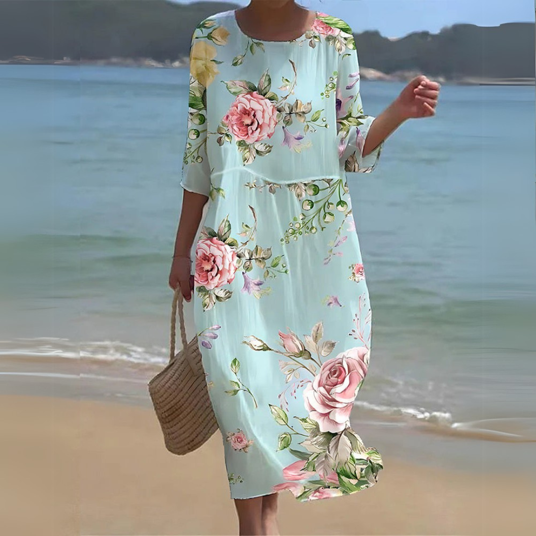 Brisha | Robe florale élégante