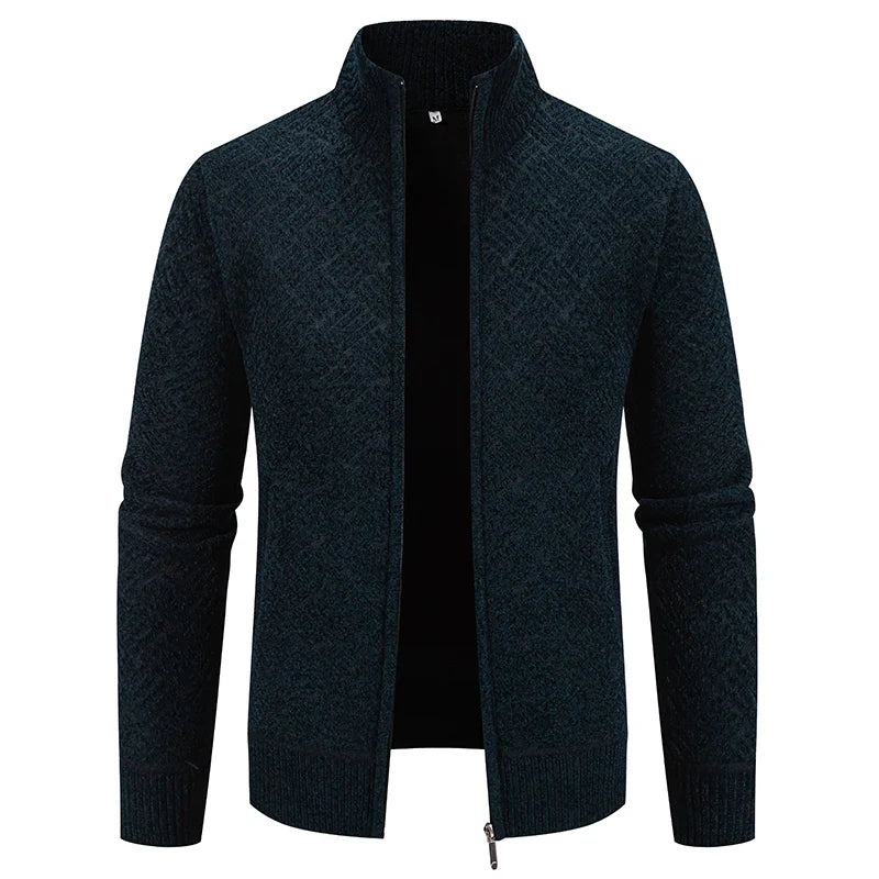Montclair Edge | Cardigan zippé à motif raffiné