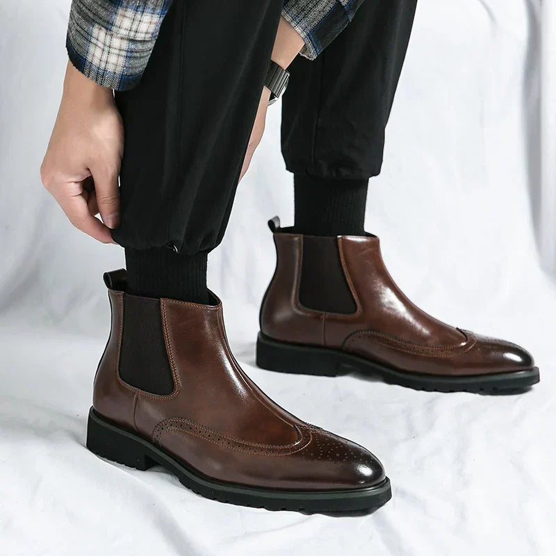 David | Bottes en cuir urbain