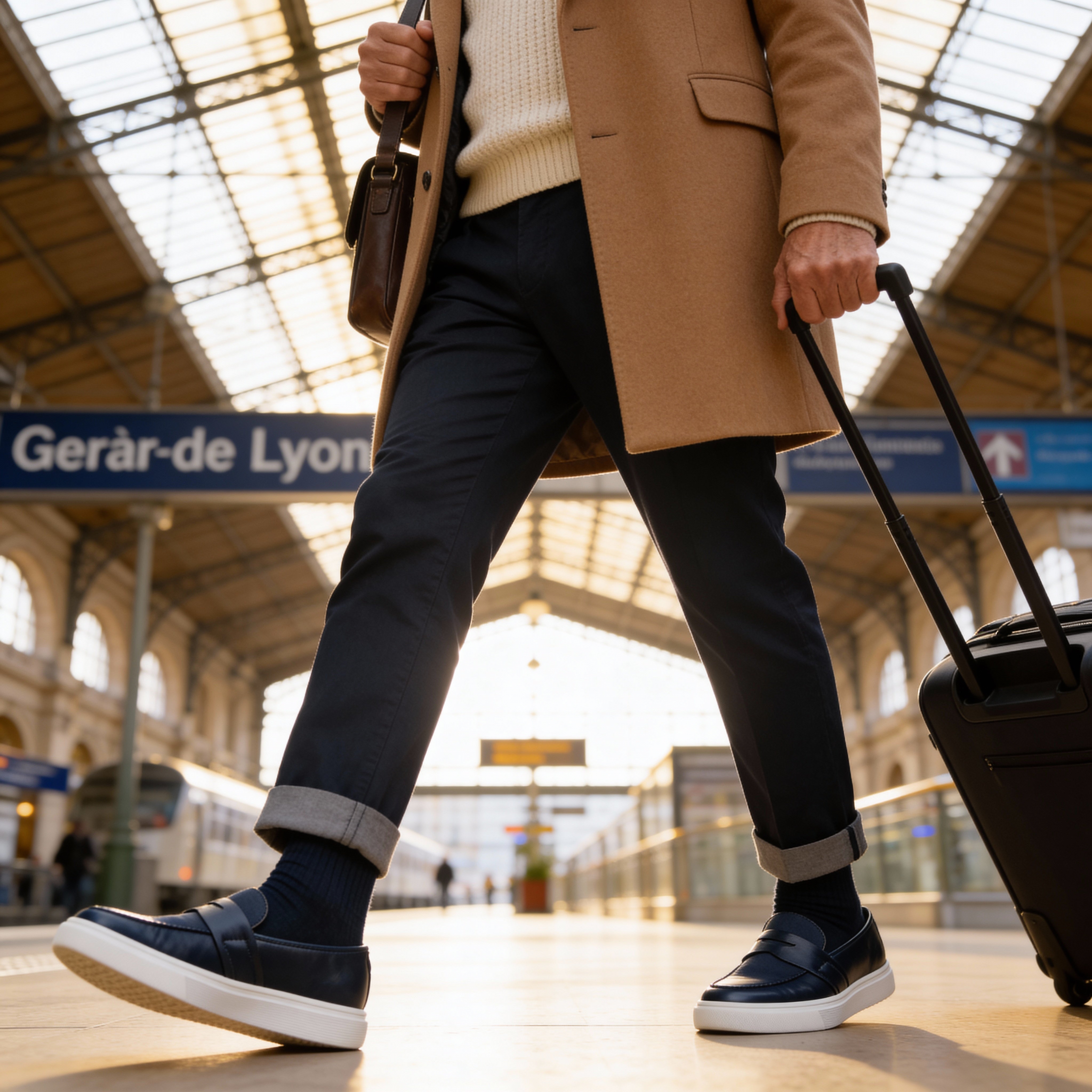 Cyrelion | Mocassin Urbain Épuré