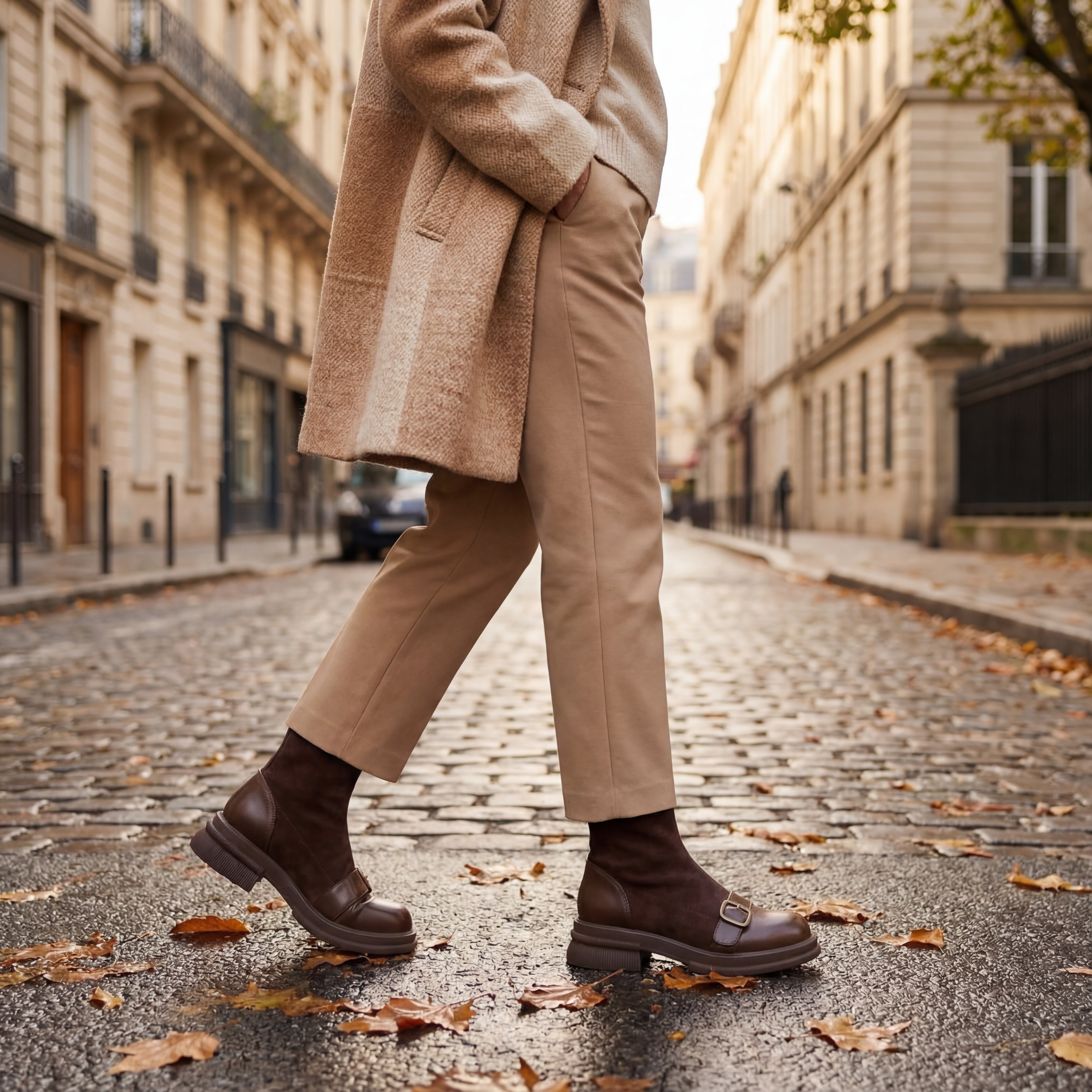 Arvénis | Bottines élégantes à boucle