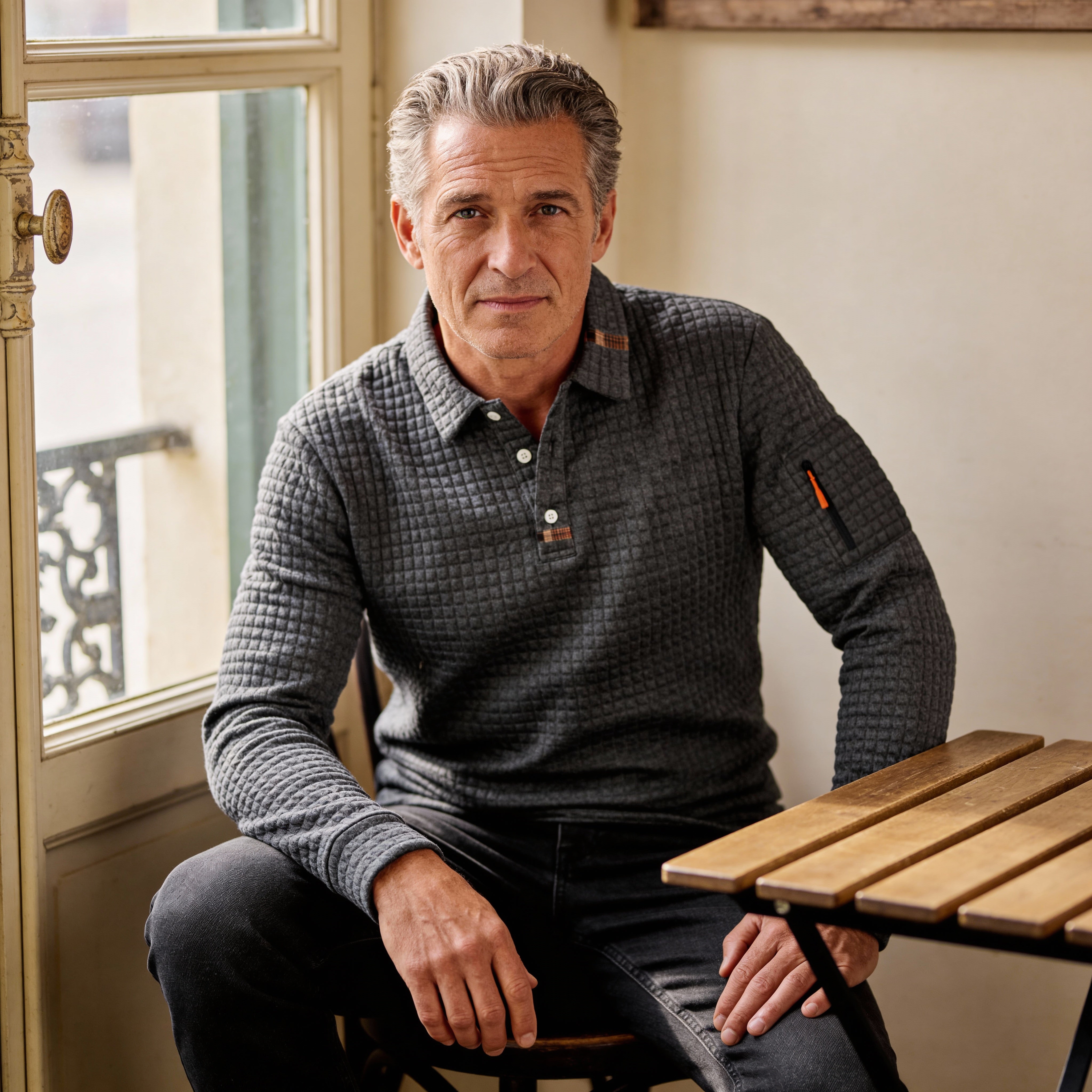 Arvéo | Pull Texturé Col Structuré