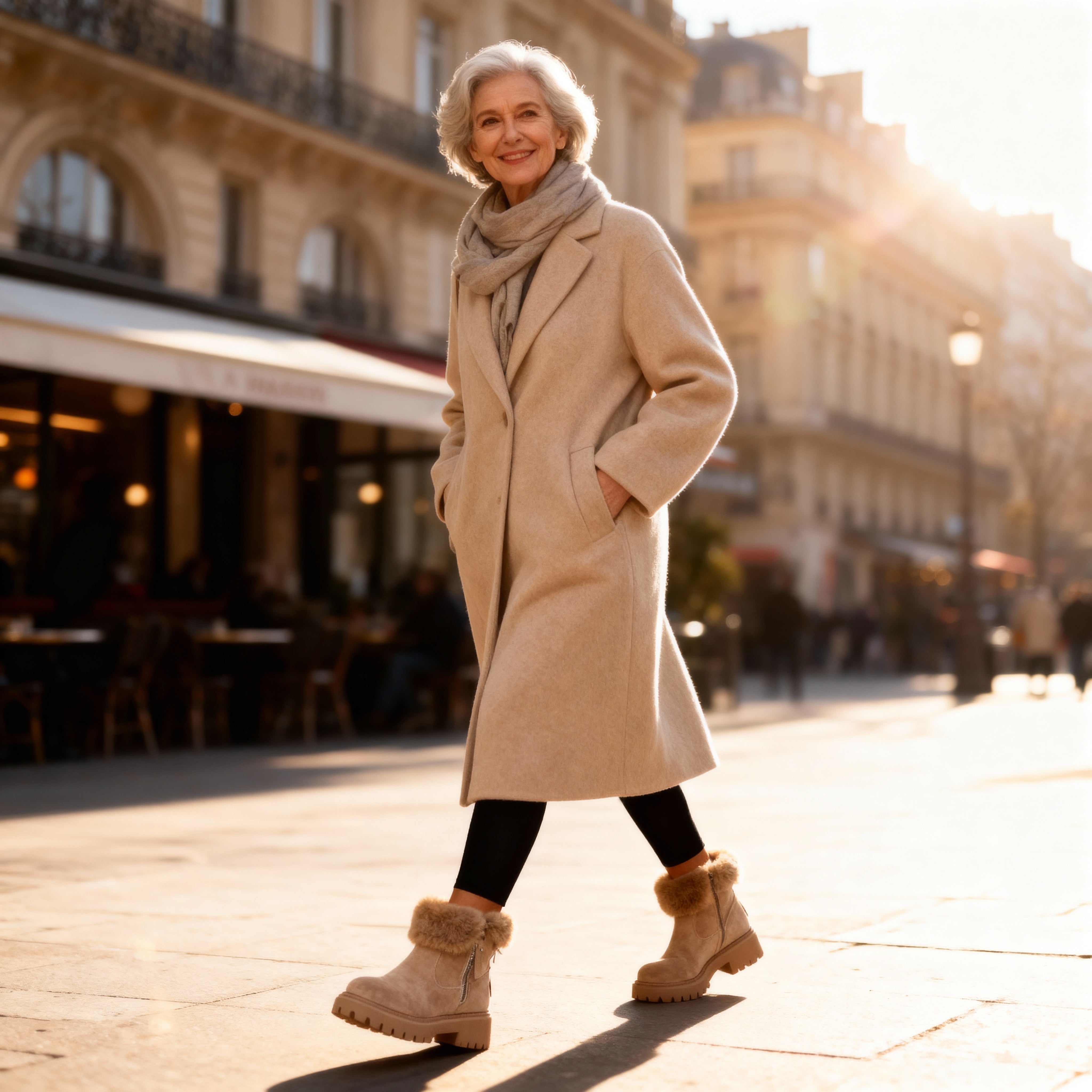 Solenne | Bottines Douces à Confort Thermique