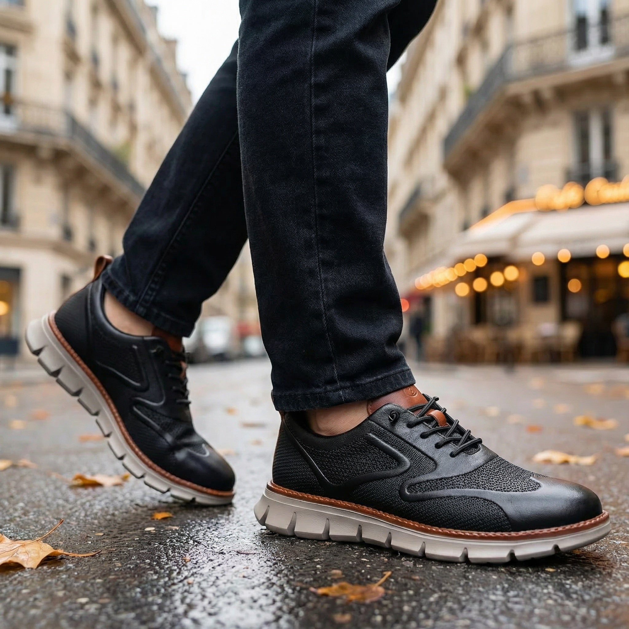 Bastien | Chaussure Urbaine en Cuir – Allure Moderne